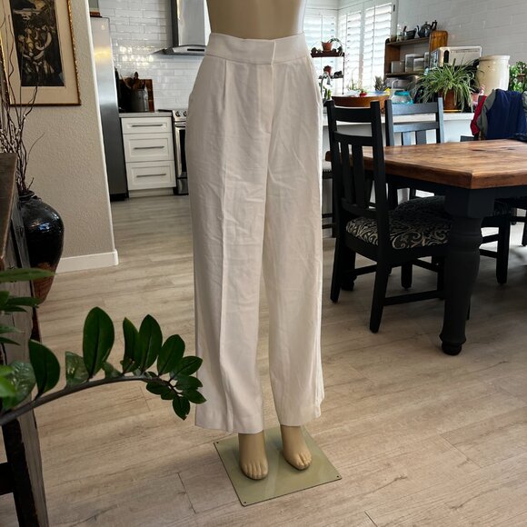 Massimo Dutti lightweght wool blend trousers - Picture 5 of 8